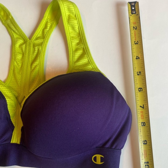 C9 by Champion Purple and Yellow Sports Bra - Picture 8 of 8